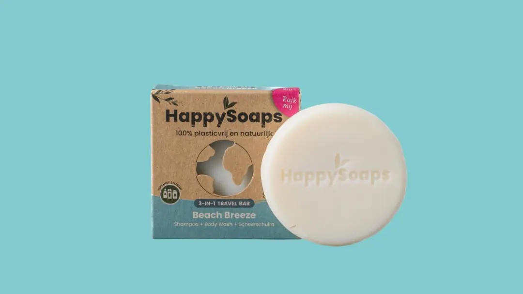 HappySoaps Travel Starterpakket - 4 Stuks