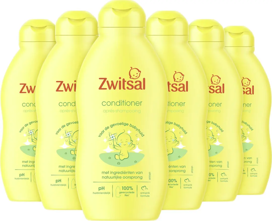 Zwitsal Baby Conditioner 200ml - 6 Stuks