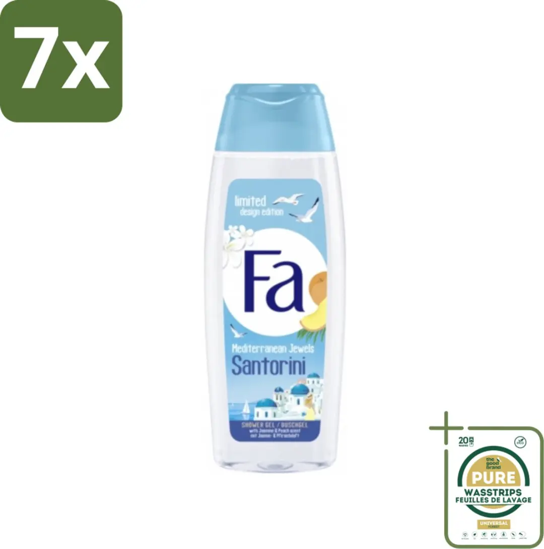 Fa Mediterranean Jewels Santorini Douchegel 1750ml