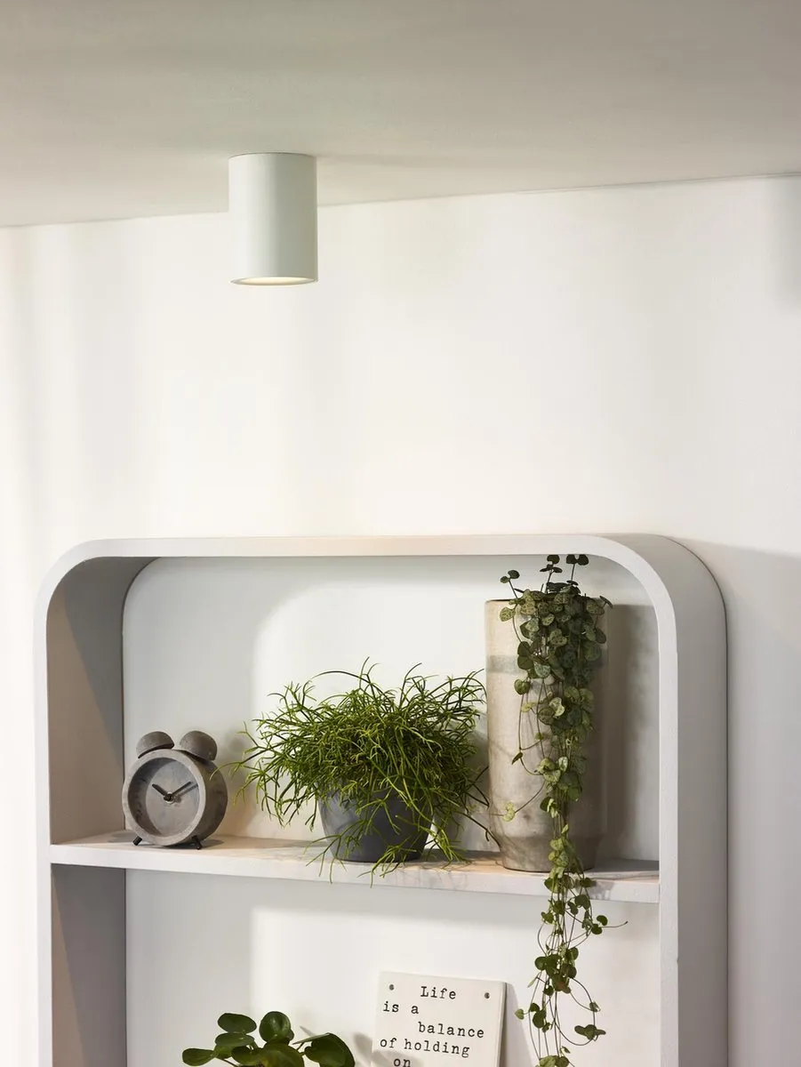 Lucide BENTOO-LED Plafondspot Ø8cm - 5W 3000K - Wit