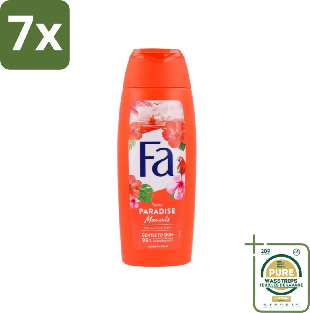 Fa Paradise Moments Douchecrème Hibiscusbloem 1750ml