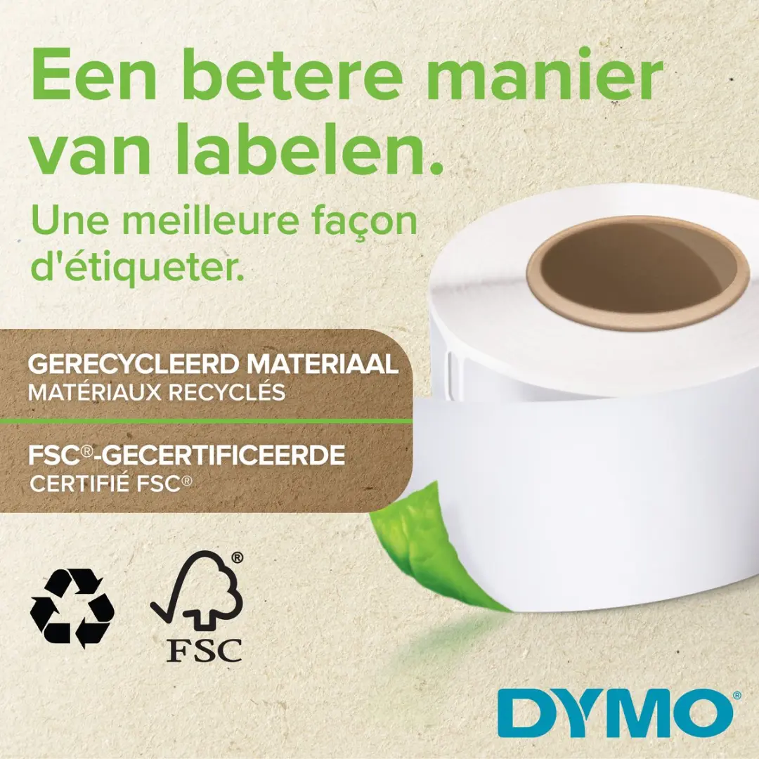 DYMO LabelWriter 2112287 Labels - 200 Stuks Wit