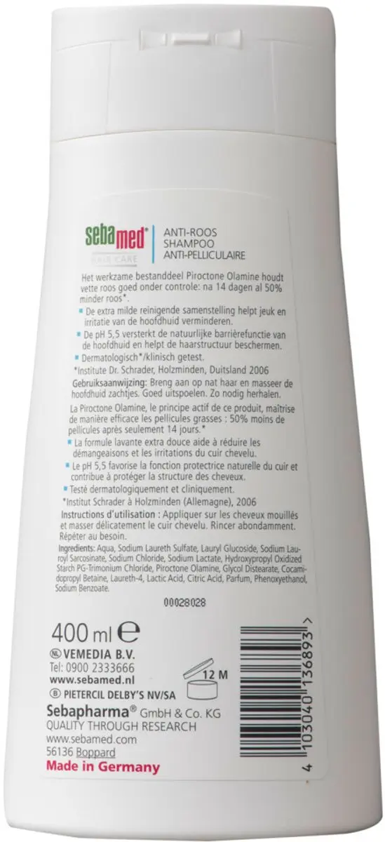 Sebamed Anti-Roos Shampoo 2x400ml