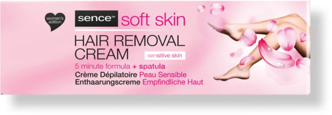 Sence Ontharingscrème Gevoelige Huid 300ml - 2x150ml