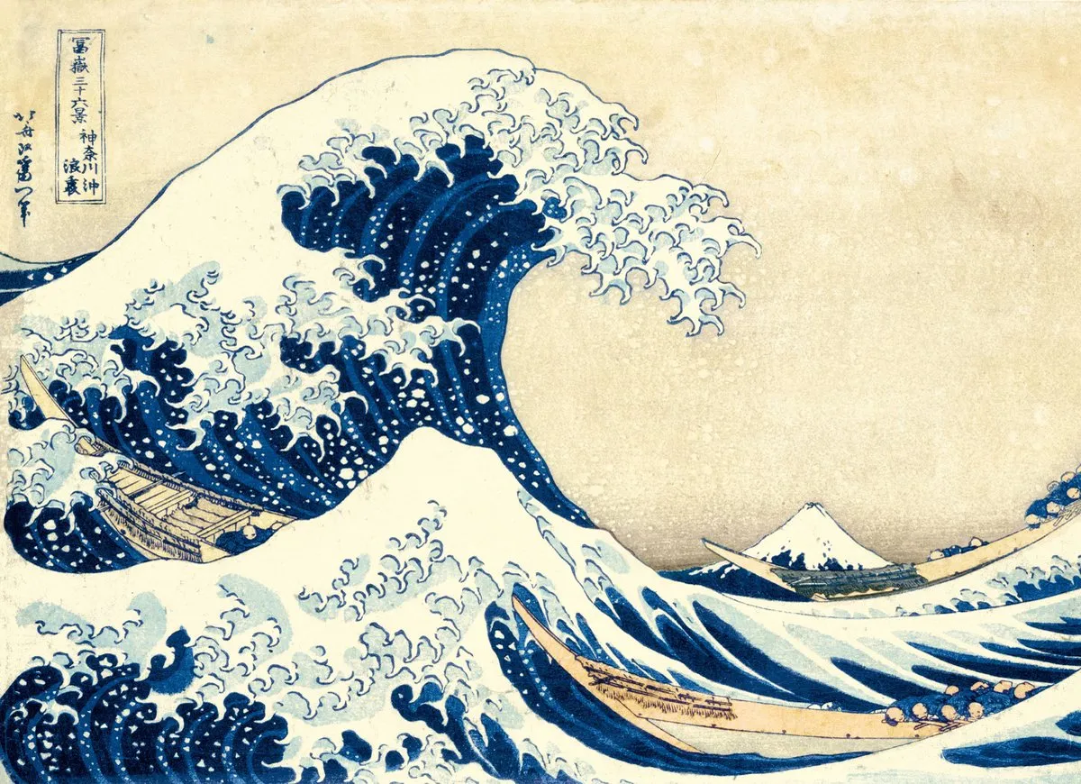 Clementoni Puzzel De Grote Golf van Kanagawa 1000 Stuks - Hokusai