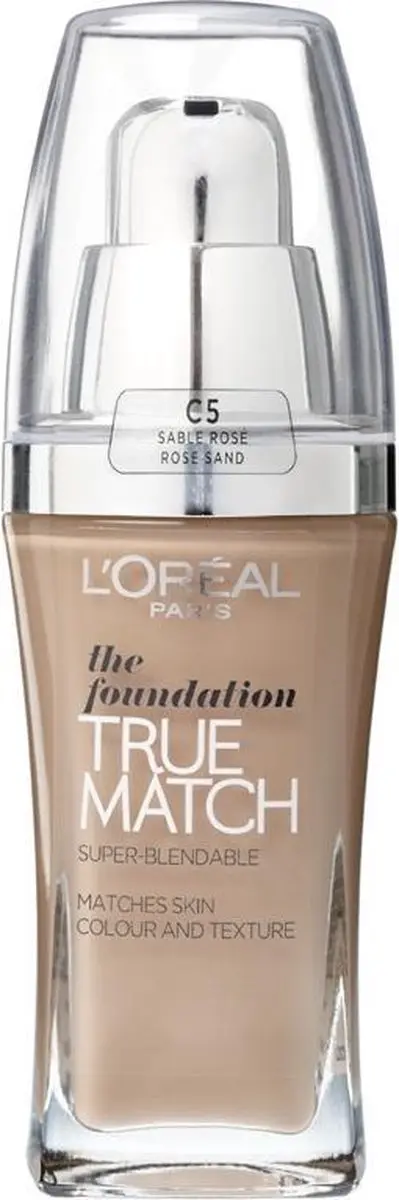 L'Oréal Paris True Match Foundation C5 Rose Sand - 30ml