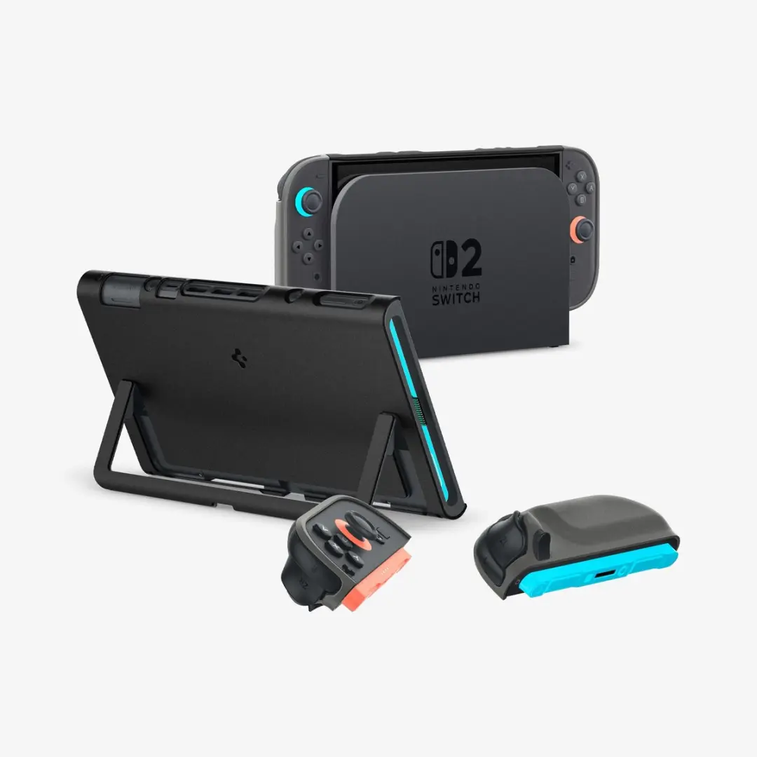 Spigen Nano Pop Hoesje Nintendo Switch 2 - Zwart - afbeelding 6 van 6