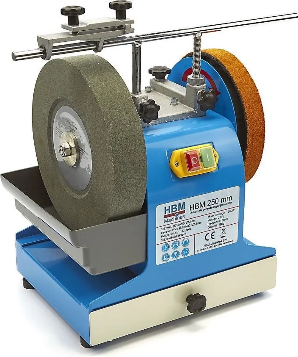HBM Universele Gereedschapslijpmachine 250mm - 200W