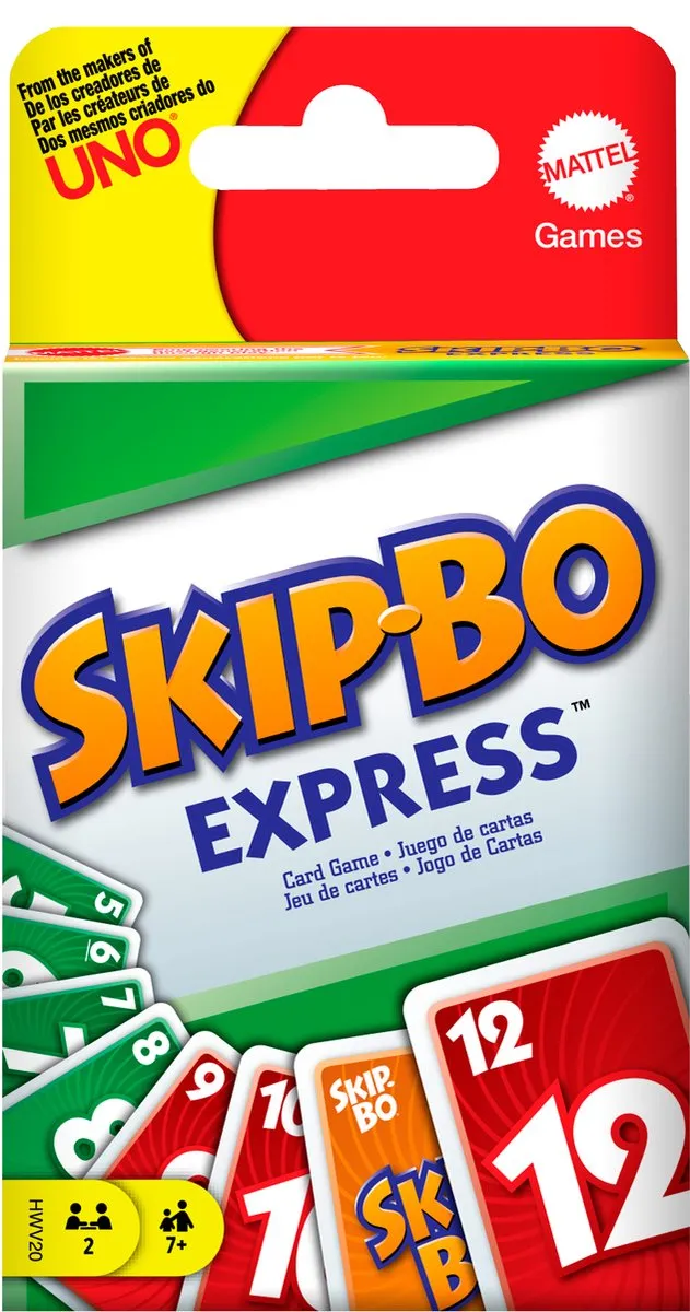 Mattel Games Skip-Bo Express Kaartspel