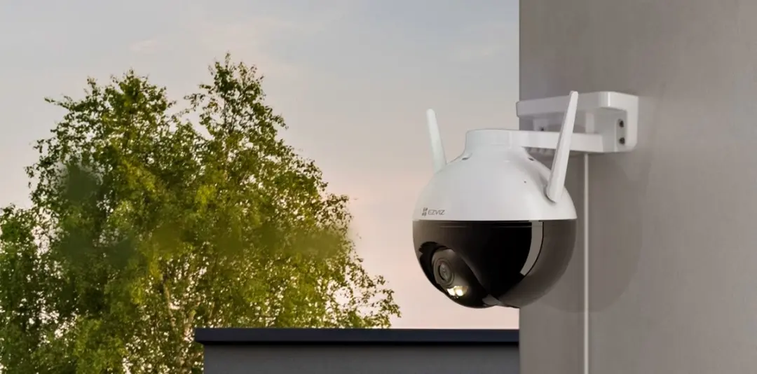 EZVIZ C8C Full HD Buitencamera - 360° - Kleurnachtzicht - Zwart