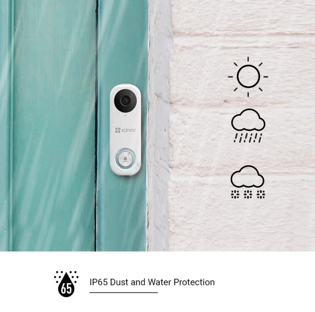 EZVIZ DB1C Wifi Videodeurbel - Wit