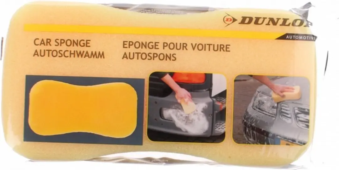 Dunlop Viscose Spons 22x11x6cm - Geel - 3 Stuks