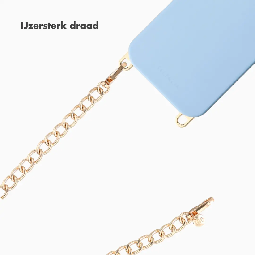 Selencia Universeel Bold Chain Telefoonkoord - Goud