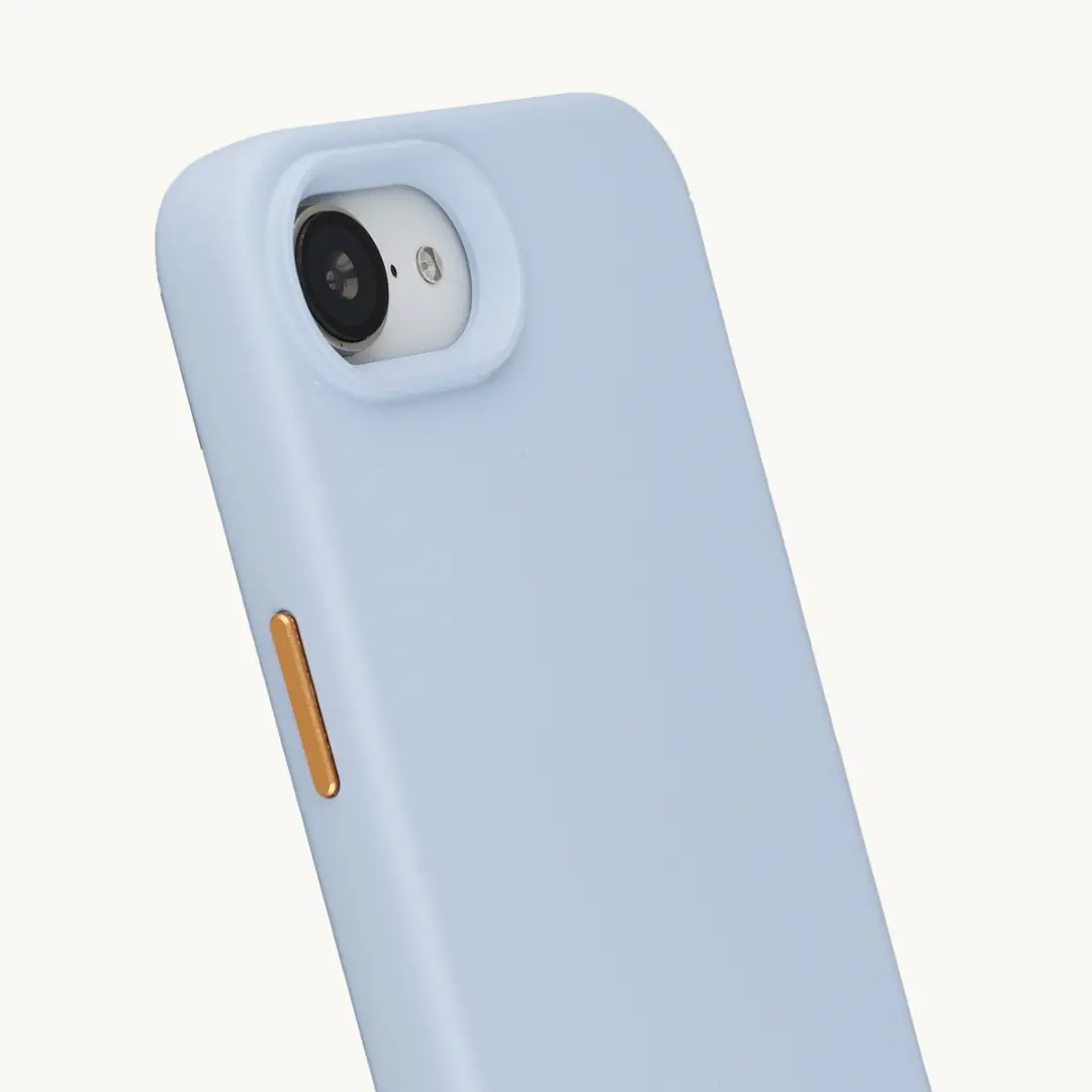 Selencia Hoesje iPhone 17e/16e Rivièra MagSafe - Powder Blue