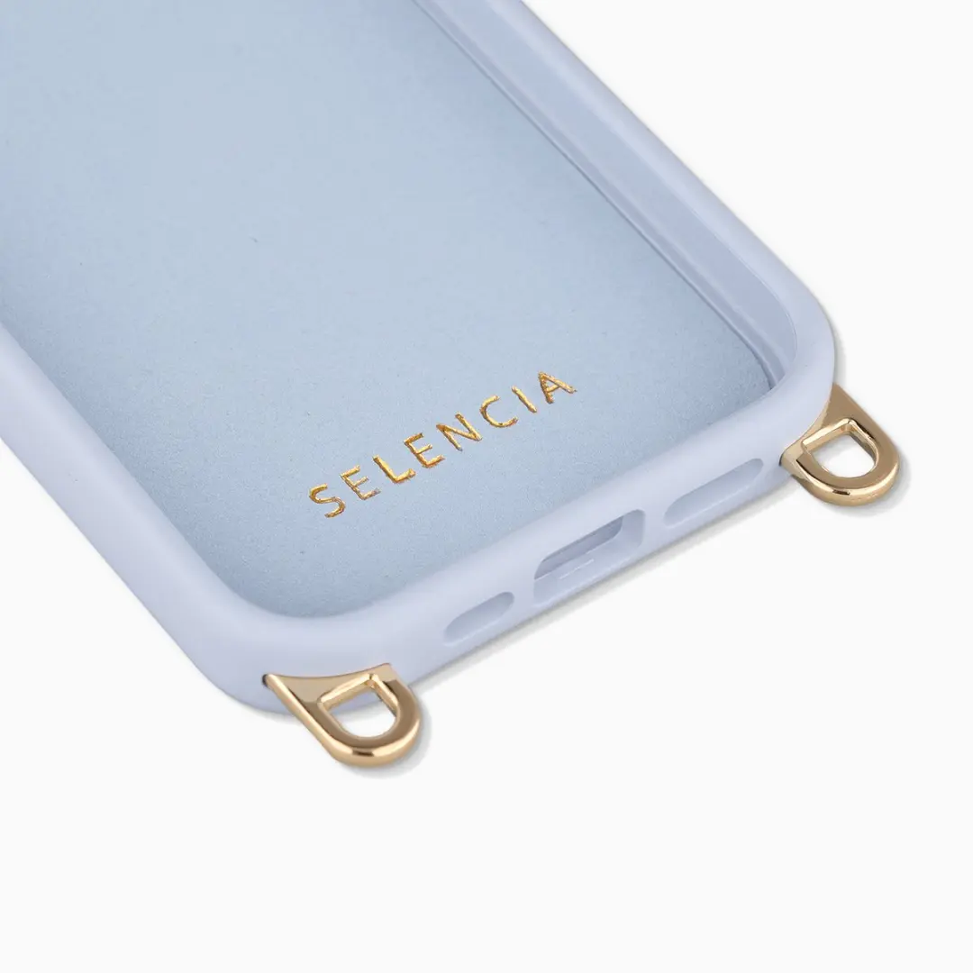 Selencia Hoesje iPhone 17e/16e Rivièra MagSafe - Powder Blue - afbeelding 6 van 6