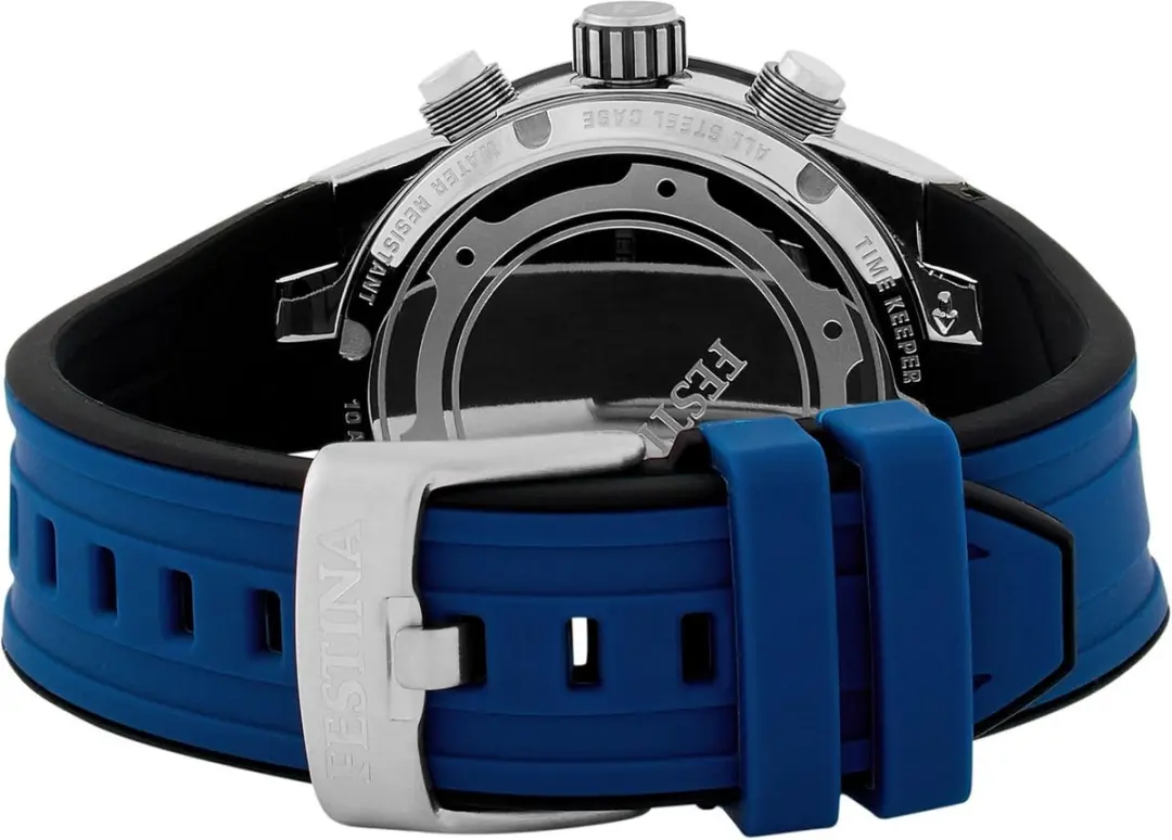 Festina F20671/1 Herenhorloge - Zilver/Blauw