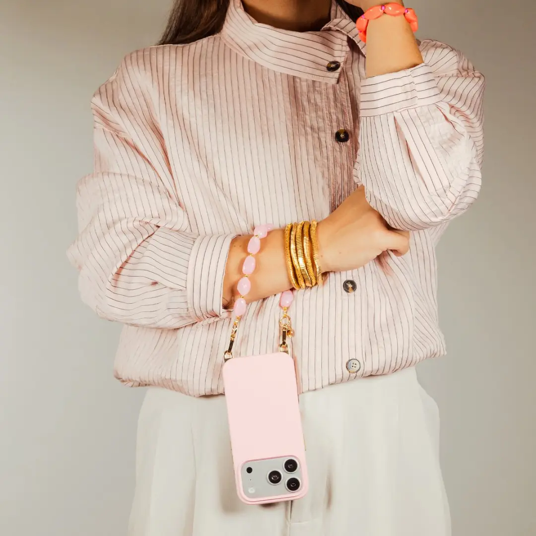 Selencia Hoesje iPhone 13/14 MagSafe - Sorbet Pink