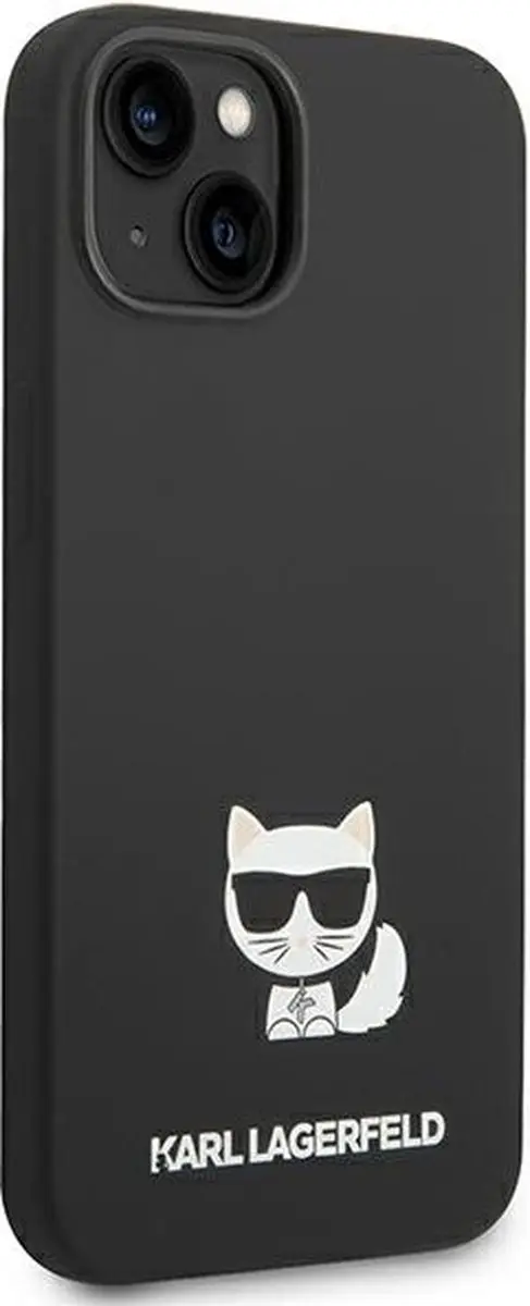 Karl Lagerfeld KLHCP14SSLCTBK iPhone 14 Hoesje - Zwart - afbeelding 3 van 6
