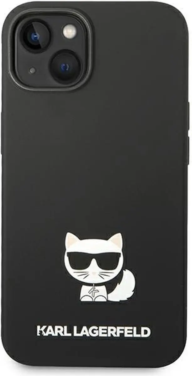 Karl Lagerfeld KLHCP14SSLCTBK iPhone 14 Hoesje - Zwart - afbeelding 6 van 6