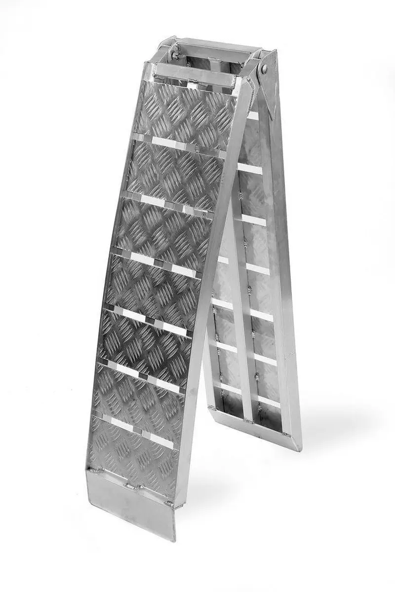 HBM Aluminium Oprijplaat Model 3 - 680kg 225cm inklapbaar