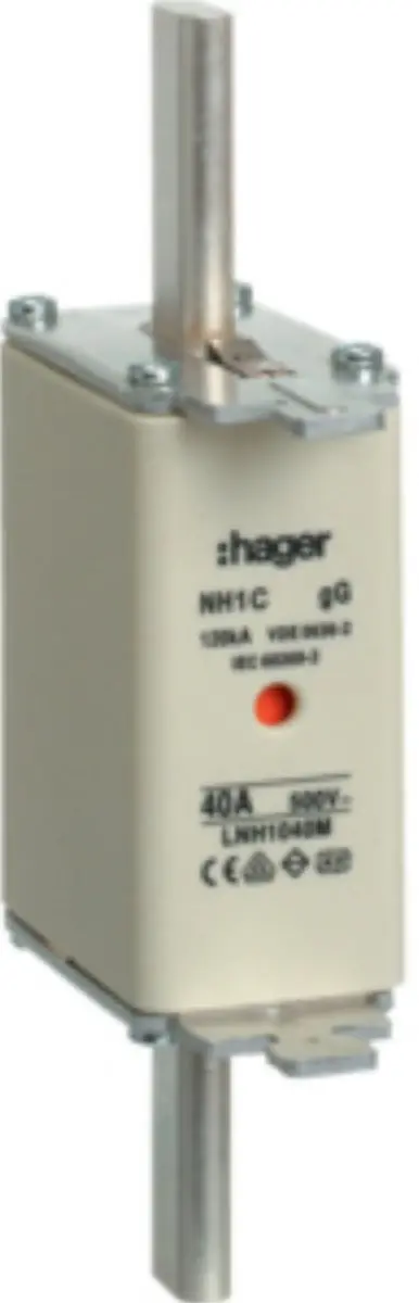 Hager LNH1040M MESPAT.NH1C 40A 500V