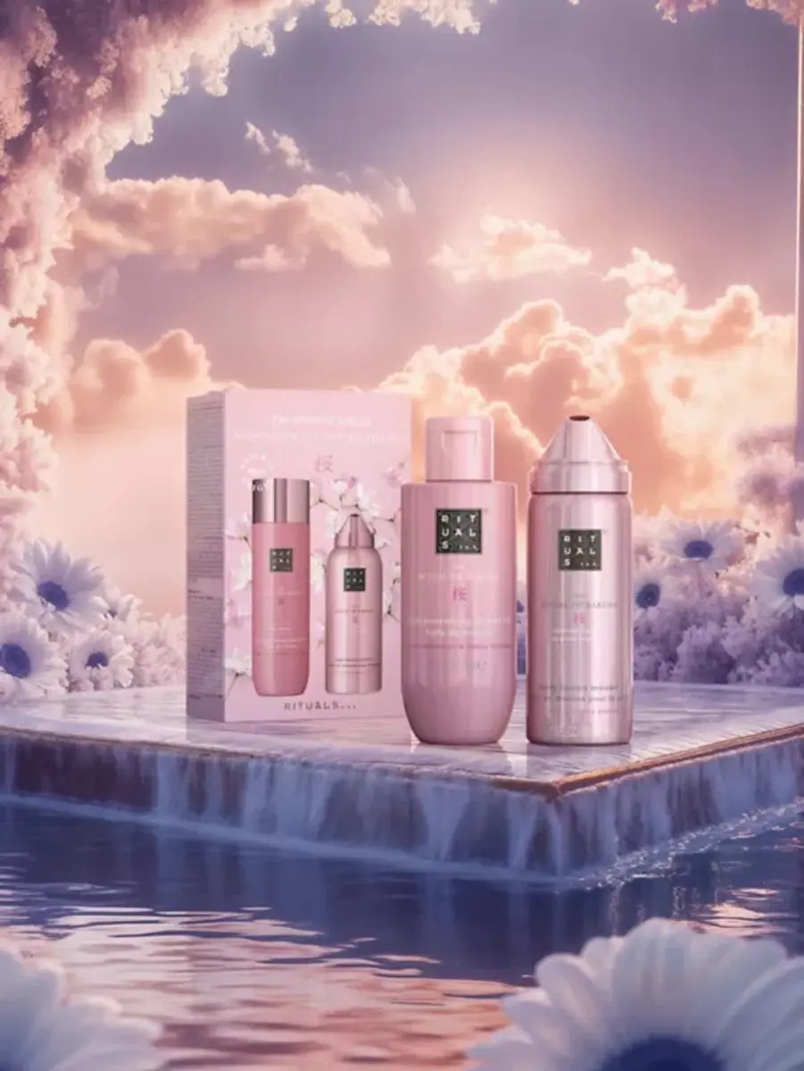 Rituals of Sakura Mini Travelset - Bodylotion 50ml & Doucheolie 75ml