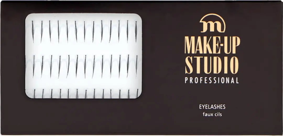 Make-up Studio Individual Eyelashes Nepwimpers - Zwart