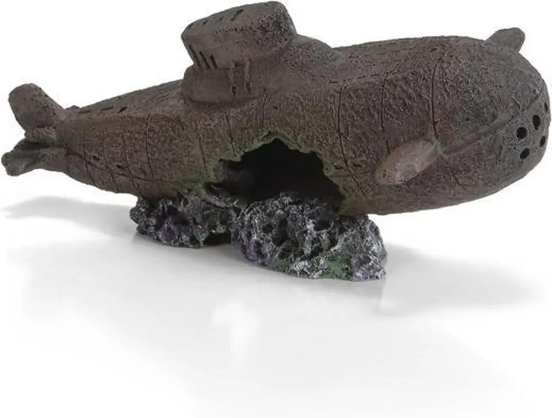 Beeztees Duikboot Aquariumdecoratie 28x10x10cm