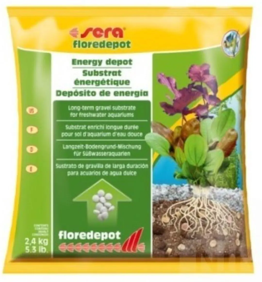 Sera Floredepot Aquarium Voedingsbodem 2.4kg - afbeelding 2 van 2
