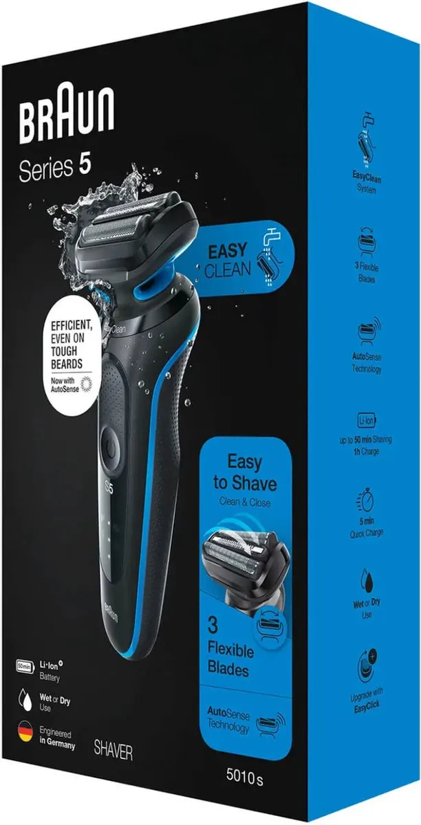 Braun 5 51-B1000s Trimmer - Blauw
