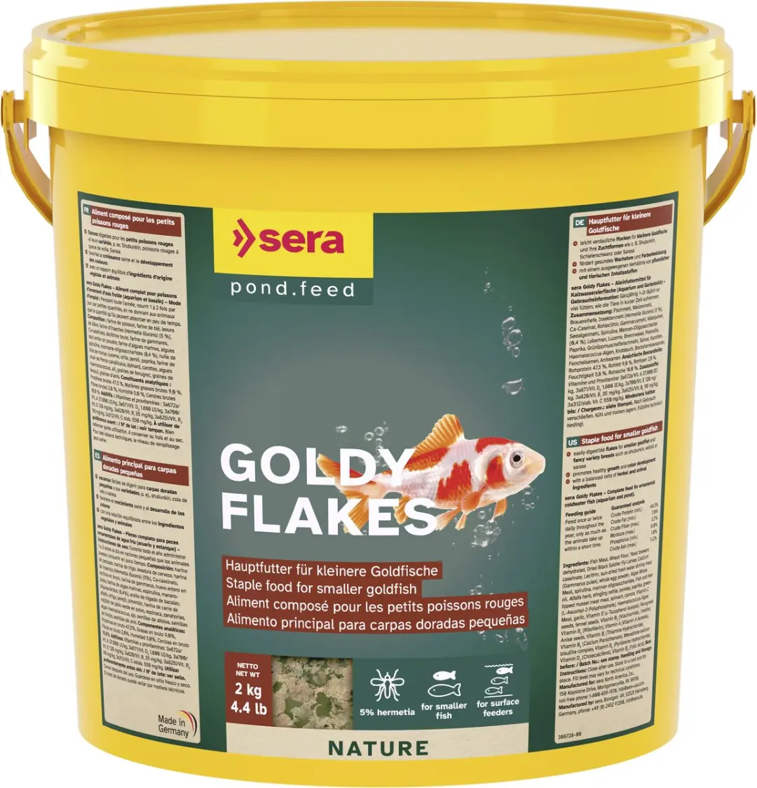 Sera Goldy Nature Flakes Voer