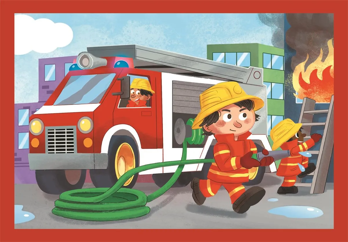 Clementoni Busy at Work Kinderpuzzel 72 Stuks - Multikleur