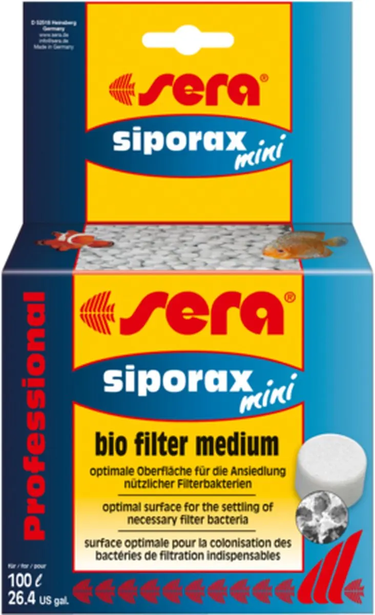 Sera Siporax mini Professional 35g - Wit