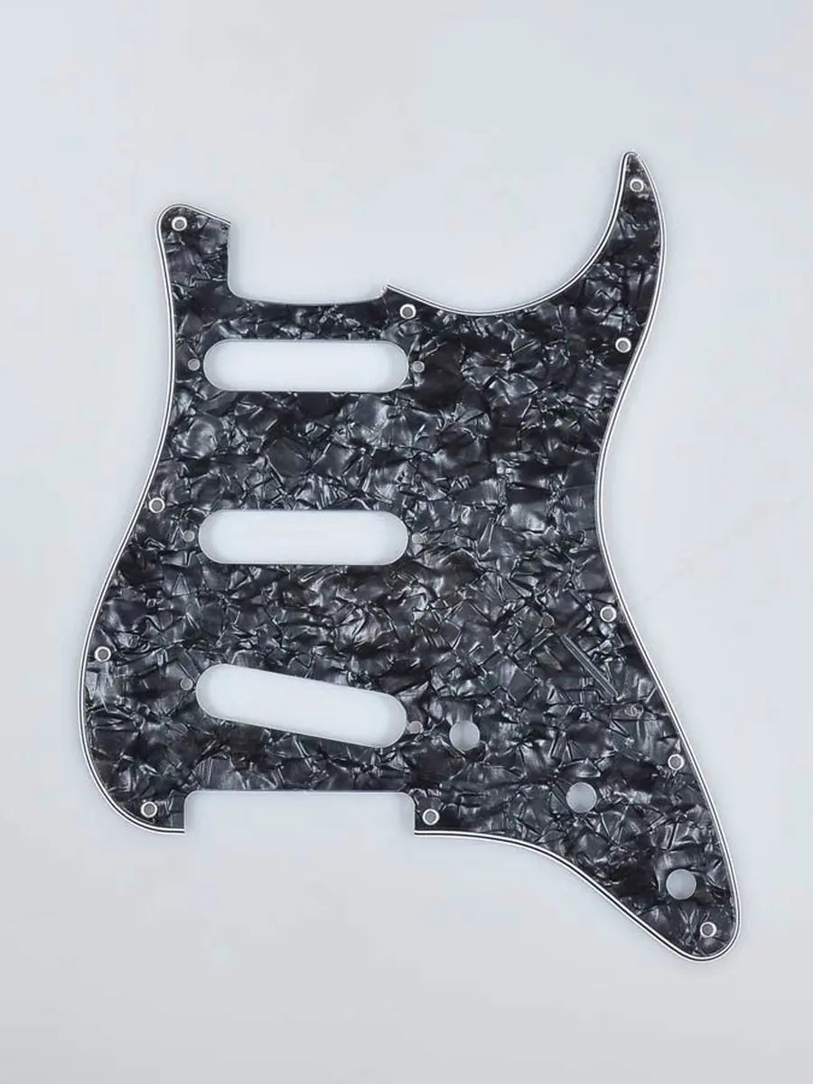 Fender Stratocaster 992141000 Pickguard - 4-laags Zwart parelmoer
