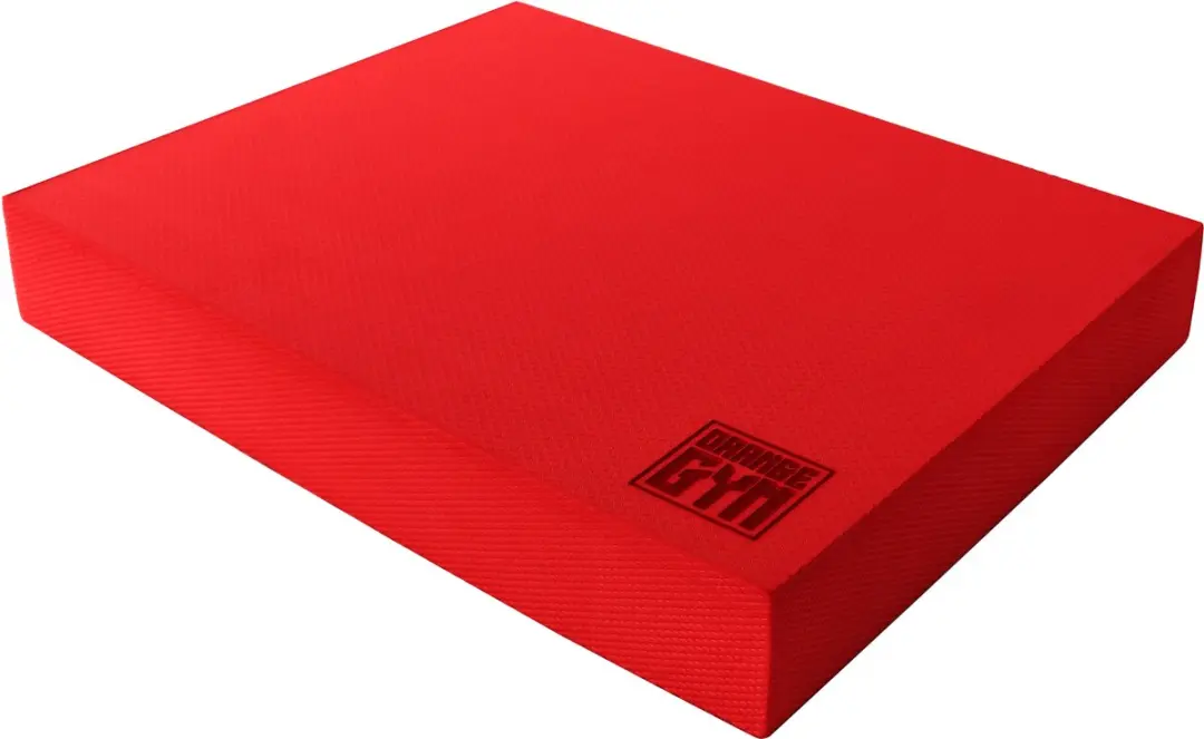 Orange Gym Balance Pad Fiery Red