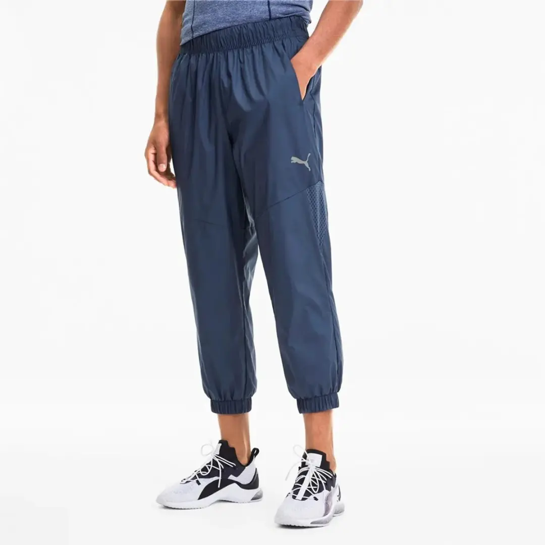 PUMA Reactive Woven Herenbroek - Blauw S