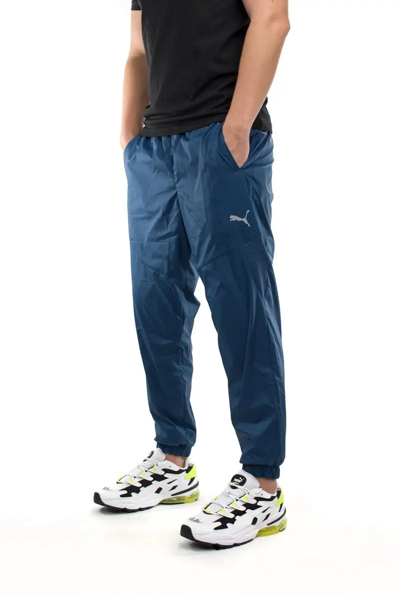 PUMA Reactive Woven Herenbroek - Blauw S