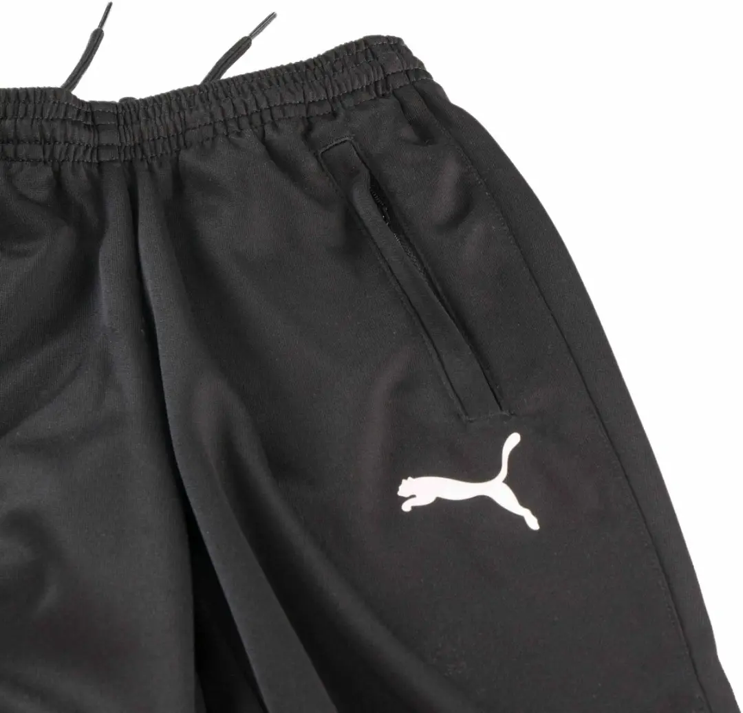PUMA Jr Trainingsbroek 128 - Zwart