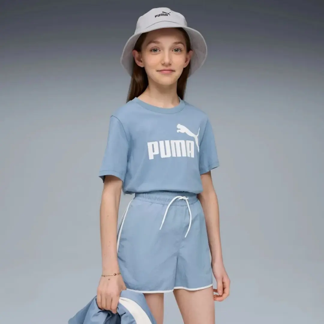 PUMA Ace Logo-T-shirt - 128 - Blauw