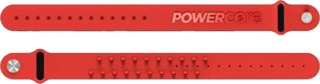 BioEnergiser PowerCore Proprioceptie Sportarmband - Rood