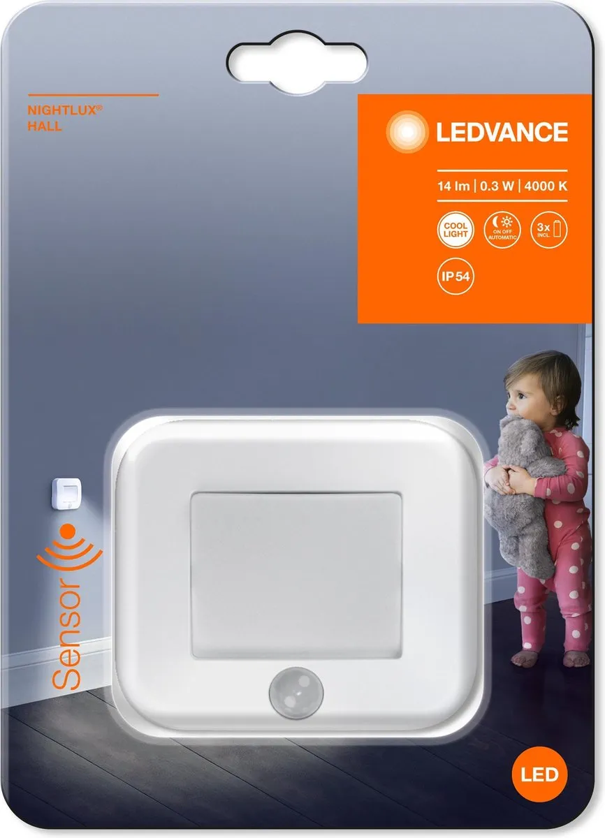 LEDVANCE NIGHTLUX Hall LED Armatuur - 0,25W Koelwit 4000K - afbeelding 6 van 6