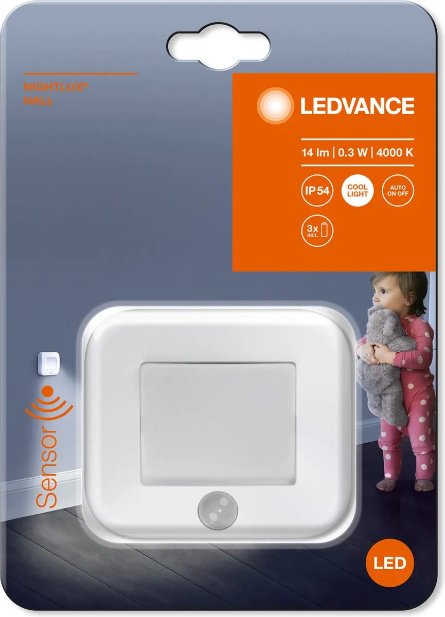 LEDVANCE NIGHTLUX Hall LED Armatuur - 0,25W Koelwit 4000K - afbeelding 5 van 6