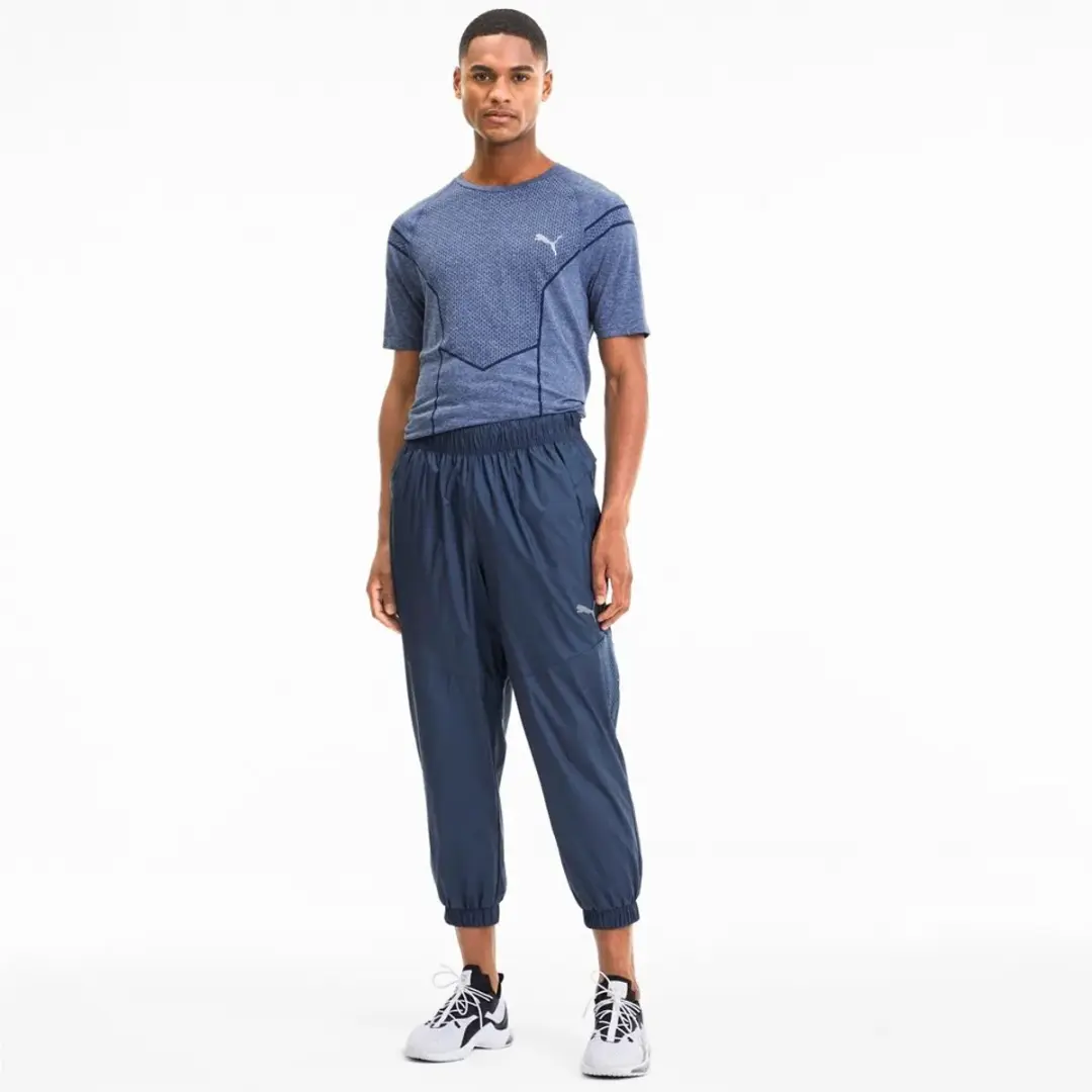 Puma Reactive Woven Pant Heren - XL - Blauw