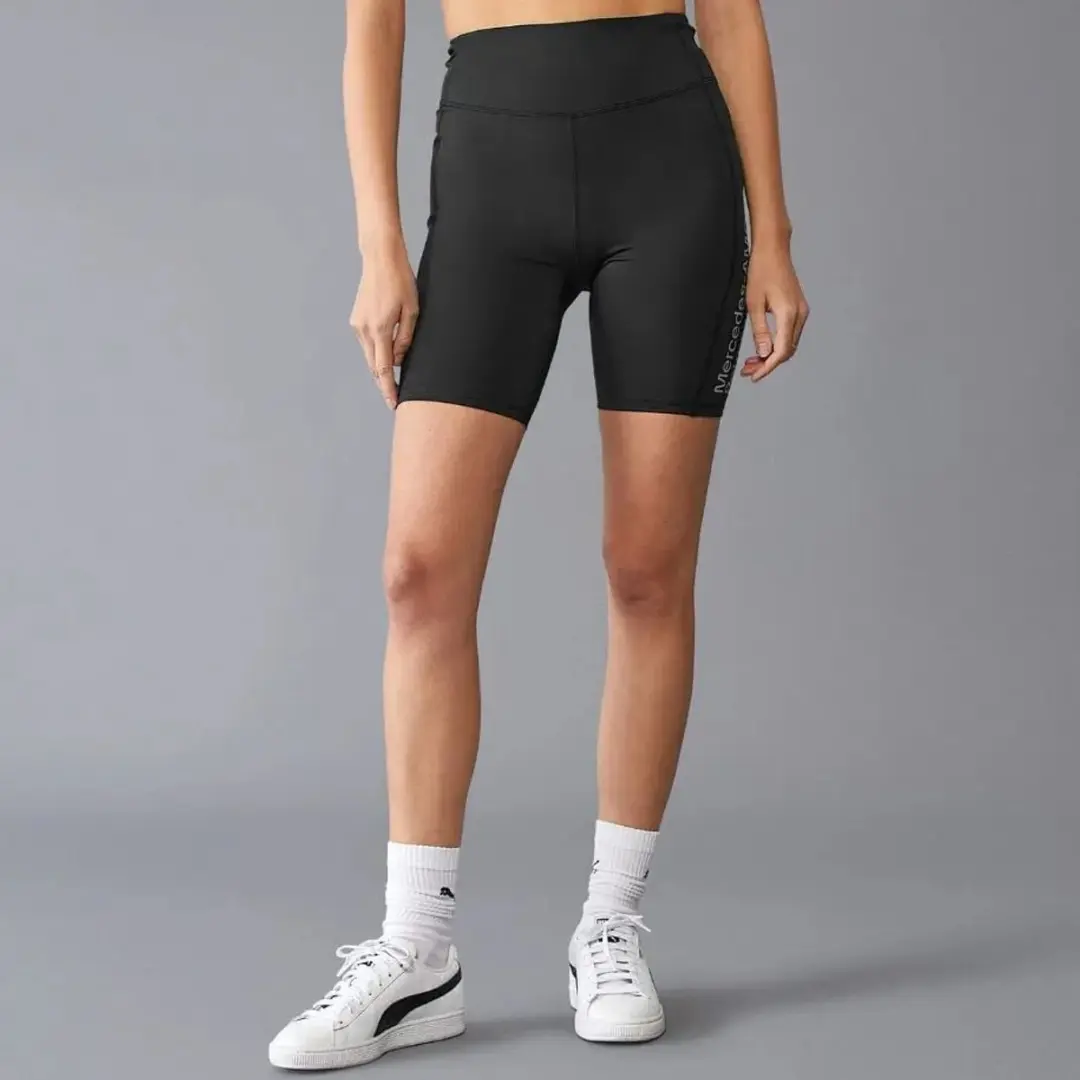 Mercedes Wmns Mapf1 Fietsbroek - L - Zwart