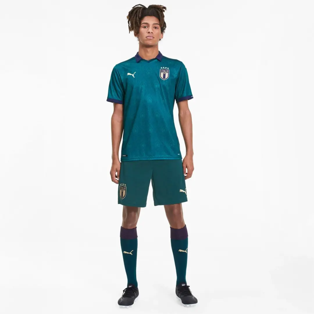 PUMA Figc Third Shorts Herenshort - M - Groen