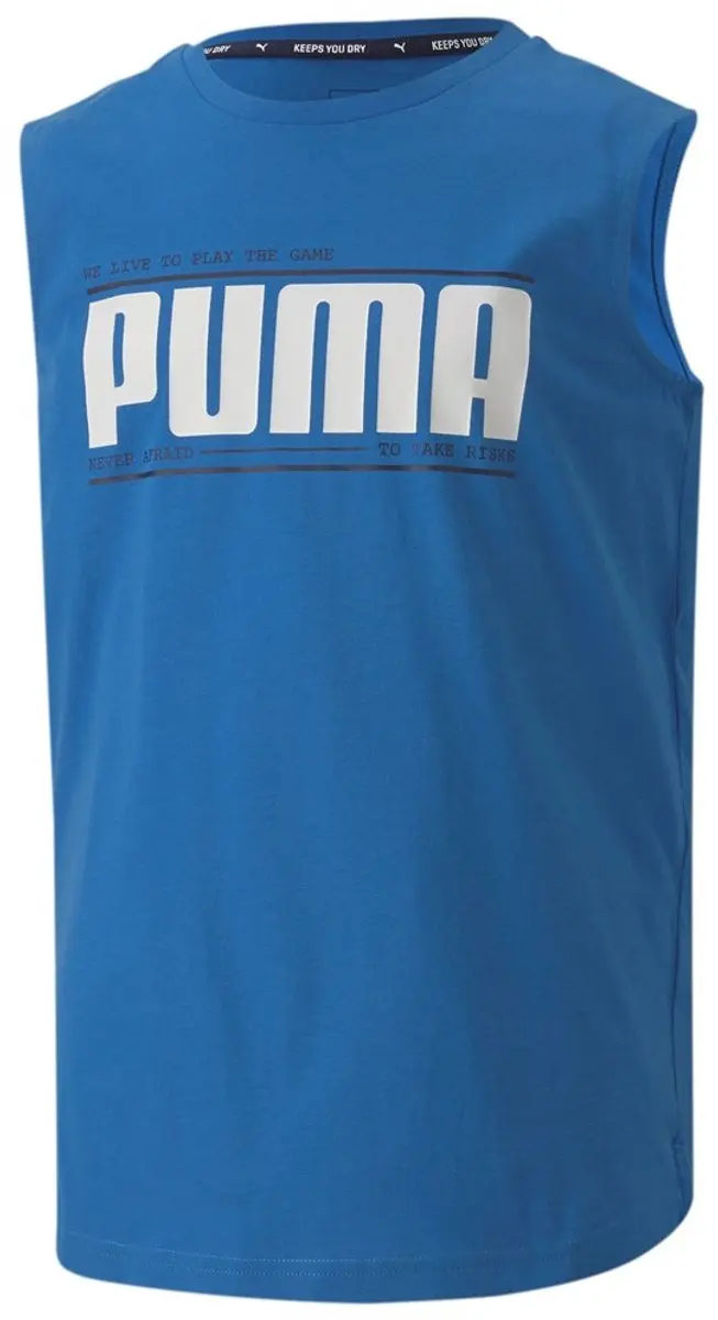 PUMA Active Sports Kinder T-shirt - 152 - Blauw