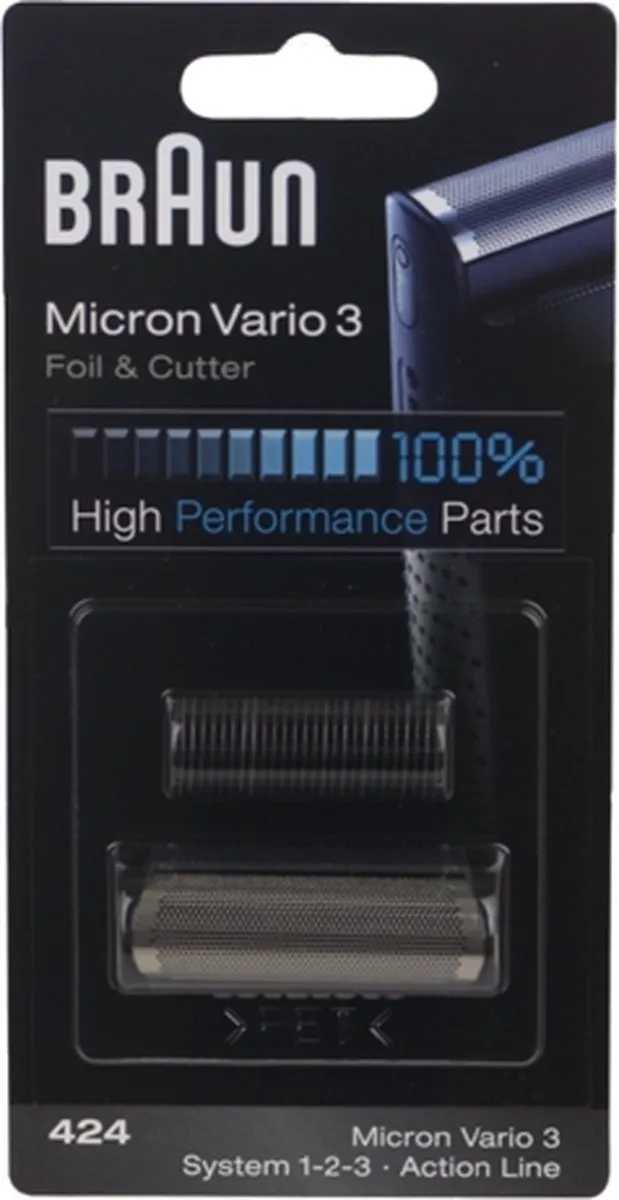 Braun System 1-2-3 Vario 424 Combi-Pack
