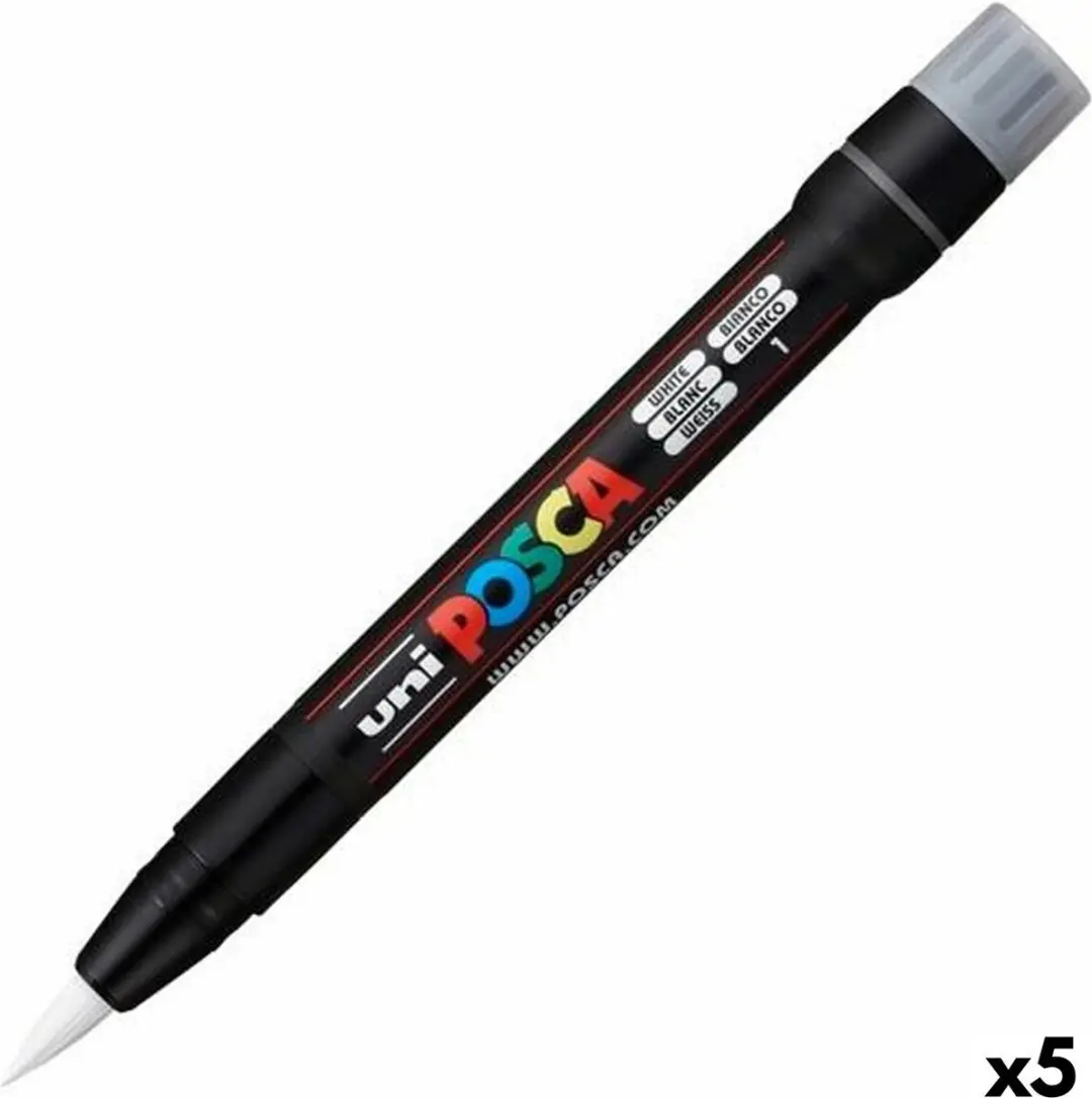 Posca PCF350 Brushverfstift - Wit
