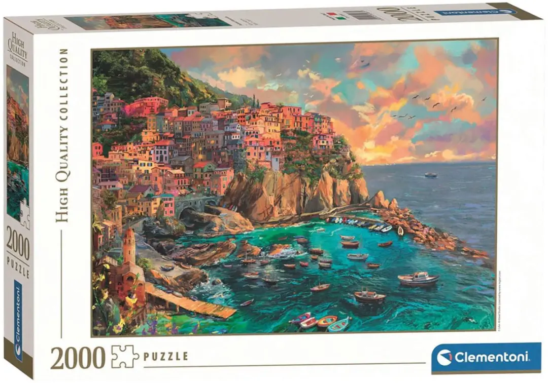 Clementoni Painted Manarola Legpuzzel 2000 Stuks