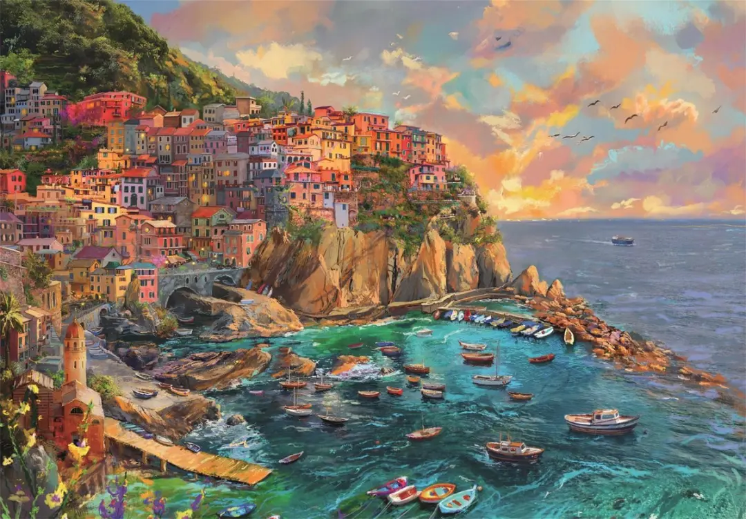 Clementoni Painted Manarola Legpuzzel 2000 Stuks - 32087